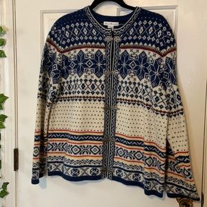 Vintage Susan Bristol 100% Wool Sweater AS IS